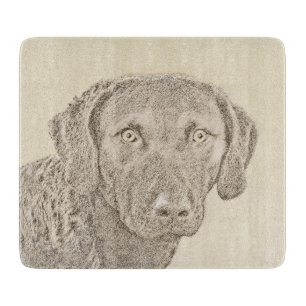 Chesapeake Bay Retriever originele hondkunst schil Snijplank