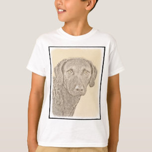 Chesapeake Bay Retriever originele hondkunst schil T-shirt
