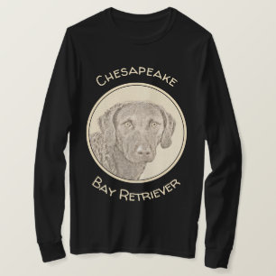 Chesapeake Bay Retriever originele hondkunst schil T-shirt