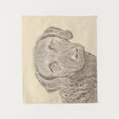 Chesapeake Bay Retriever originele hondkunst schil Wandkleed (Voorkant)