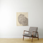 Chesapeake Bay Retriever originele hondkunst schil Wandkleed (In situ)