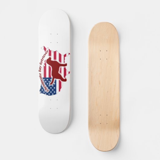 Chesapeake Bay Retriever Persoonlijk Skateboard (Voorkant)