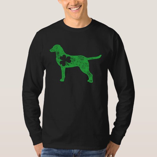 Chesapeake Bay Retriever St Patrick s Day Boys Sha T-shirt (Voorkant)