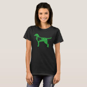 Chesapeake Bay Retriever St Patrick s Day Boys Sha T-shirt (Voorkant volledig)