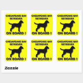 Chesapeake Bay Retriever-sticker Vierkante Sticker (Vel)