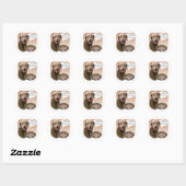 Chesapeake Bay Retriever Turkije Ronde Sticker (Vel)