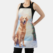 Chesapeake Bay Retriever Winter Lakeside Christmas Schort (Insitu)