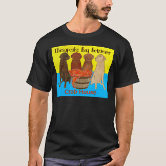 Chesapeake Bay Retriver Crabhouse T-shirt