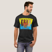 Chesapeake Bay Retriver Crabhouse T-shirt (Voorkant volledig)