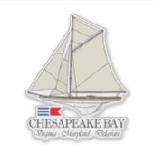 Chesapeake Bay (SB) Sticker (Voorkant)