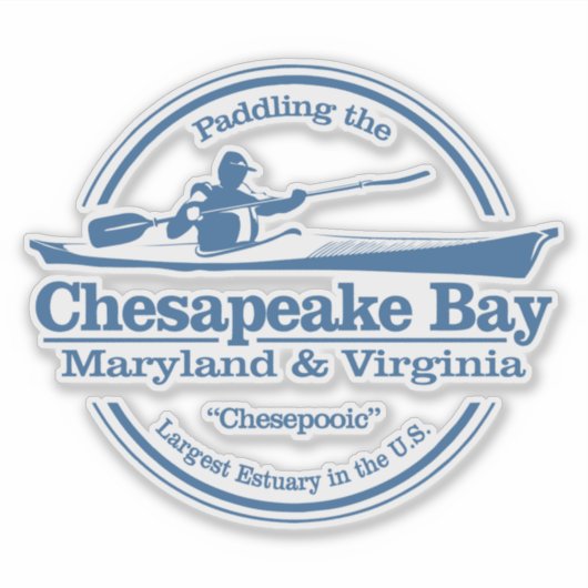 Chesapeake Bay (SK) Sticker (Voorkant)