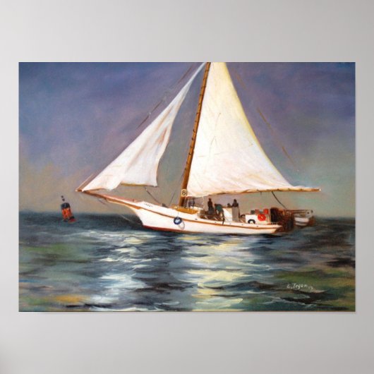 Chesapeake Bay Skipjack Poster (Voorkant)