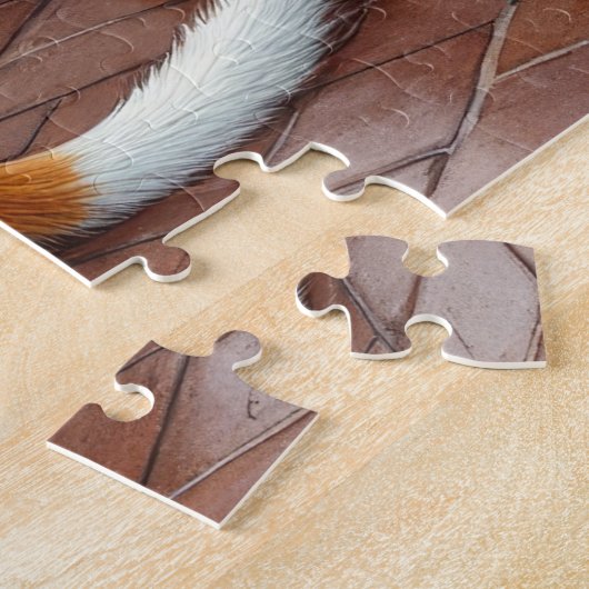 Chesapeake Bay Terrier Fireplace Christmas Lights Legpuzzel (Zijkant)