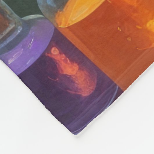 Chesapeake Bay Terrier grillige Halloween Fleece Deken (Hoek)