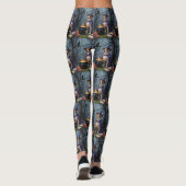 Chesapeake Bay Terrier grillige Halloween Leggings (Achterkant)