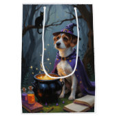 Chesapeake Bay Terrier grillige Halloween Medium Cadeauzakje (Achterkant)