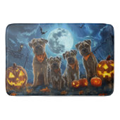 Chesapeake Bay Terrier Halloween Spooky Badmat (Voorkant)