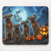 Chesapeake Bay Terrier Halloween Spooky Muismat (Voorkant)
