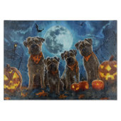 Chesapeake Bay Terrier Halloween Spooky Snijplank (Voorkant)