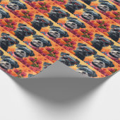 Chesapeake Bay Terrier Hart Rozen Valentijnsdag Cadeaupapier (Hoek)