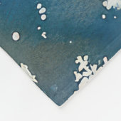 Chesapeake Bay Terrier Hond in Sledge Kerstmis Fleece Deken (Hoek)