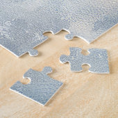 Chesapeake Bay Terrier Hond in Sledge Kerstmis Legpuzzel (Zijkant)