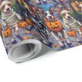 Chesapeake Bay Terrier Honden Halloween Kostuums Cadeaupapier (Rol Hoek)