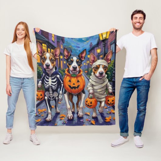 Chesapeake Bay Terrier Honden Halloween Kostuums Fleece Deken (In situ)