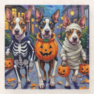 Chesapeake Bay Terrier Honden Halloween Kostuums Glazen Onderzetter