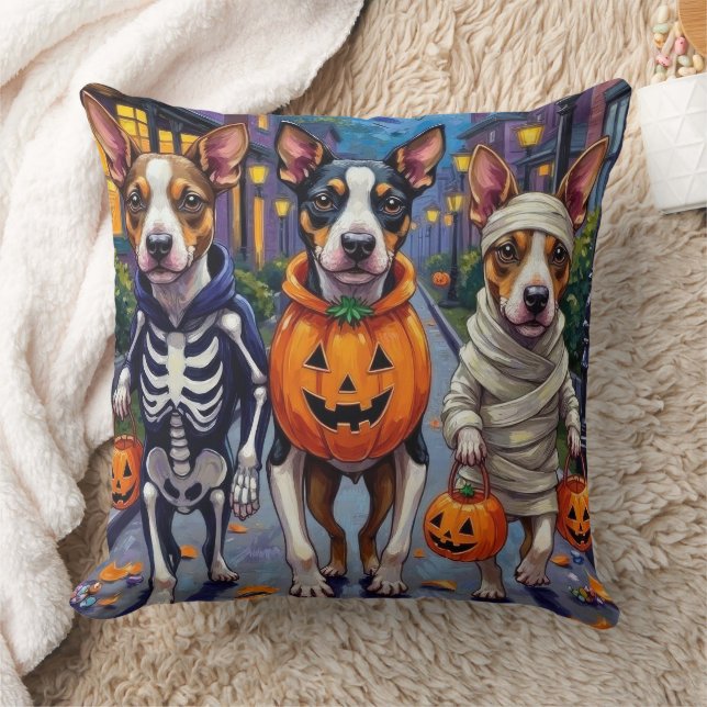 Chesapeake Bay Terrier Honden Halloween Kostuums Kussen (Deken)