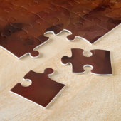 Chesapeake Bay Terrier in herfstblad Legpuzzel (Zijkant)