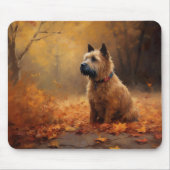 Chesapeake Bay Terrier in herfstblad Muismat (Voorkant)
