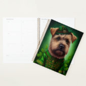 Chesapeake Bay Terrier in St. Patrick's Day Dress Planner (Display)