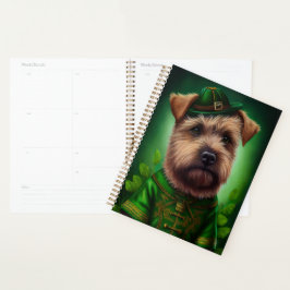 Chesapeake Bay Terrier in St. Patrick's Day Dress Planner
