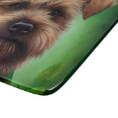 Chesapeake Bay Terrier in St. Patrick's Day-jurk Snijplank (Hoek)