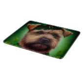 Chesapeake Bay Terrier in St. Patrick's Day-jurk Snijplank (Hoek)