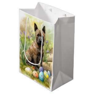 Chesapeake Bay Terrier met Pasen Eieren Vakantie  Medium Cadeauzakje
