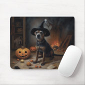 Chesapeake Bay Terrier pompoenen Halloween eng Muismat (Met muis)