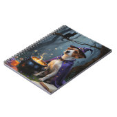Chesapeake Bay Terrier Whimsical Halloween Notitieboek (Linkerzijde)