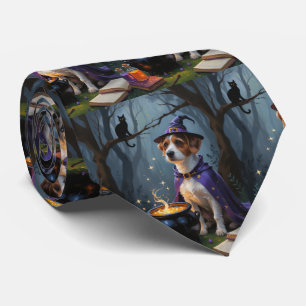 Chesapeake Bay Terrier Whimsical Halloween Stropdas