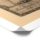 Chesapeake Bay Virginia Map 1590 Poster (Hoek)