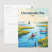 Chesapeake Bay VS Briefkaart (Voorkant / Achterkant)
