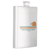 Chesapeake Beach Maryland Sun Palm Trees Flacon (Rechts)