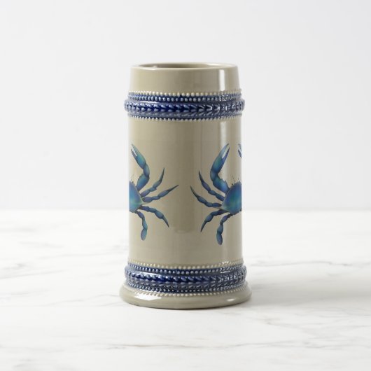 Chesapeake Blue Crab Stein Bierpul (Center)