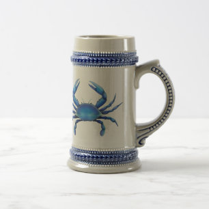 Chesapeake Blue Crab Stein Bierpul