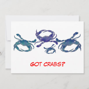 Chesapeake Blue Crabs Kaart