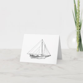 Chesapeake de Zeilboot van de Bonieten van de Baai Kaart