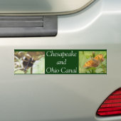 Chesapeake en Ohio Canal Bumpersticker (Op auto)