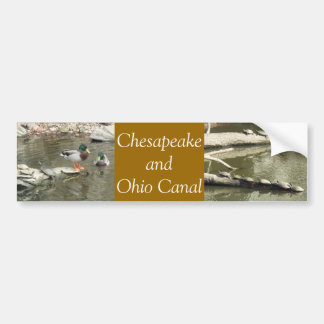 Chesapeake en Ohio Canal Bumpersticker