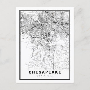 Chesapeake Kaart